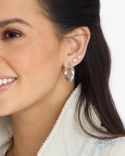 Load image into Gallery viewer, Ashley Infinity Reversible Hoop 1'
