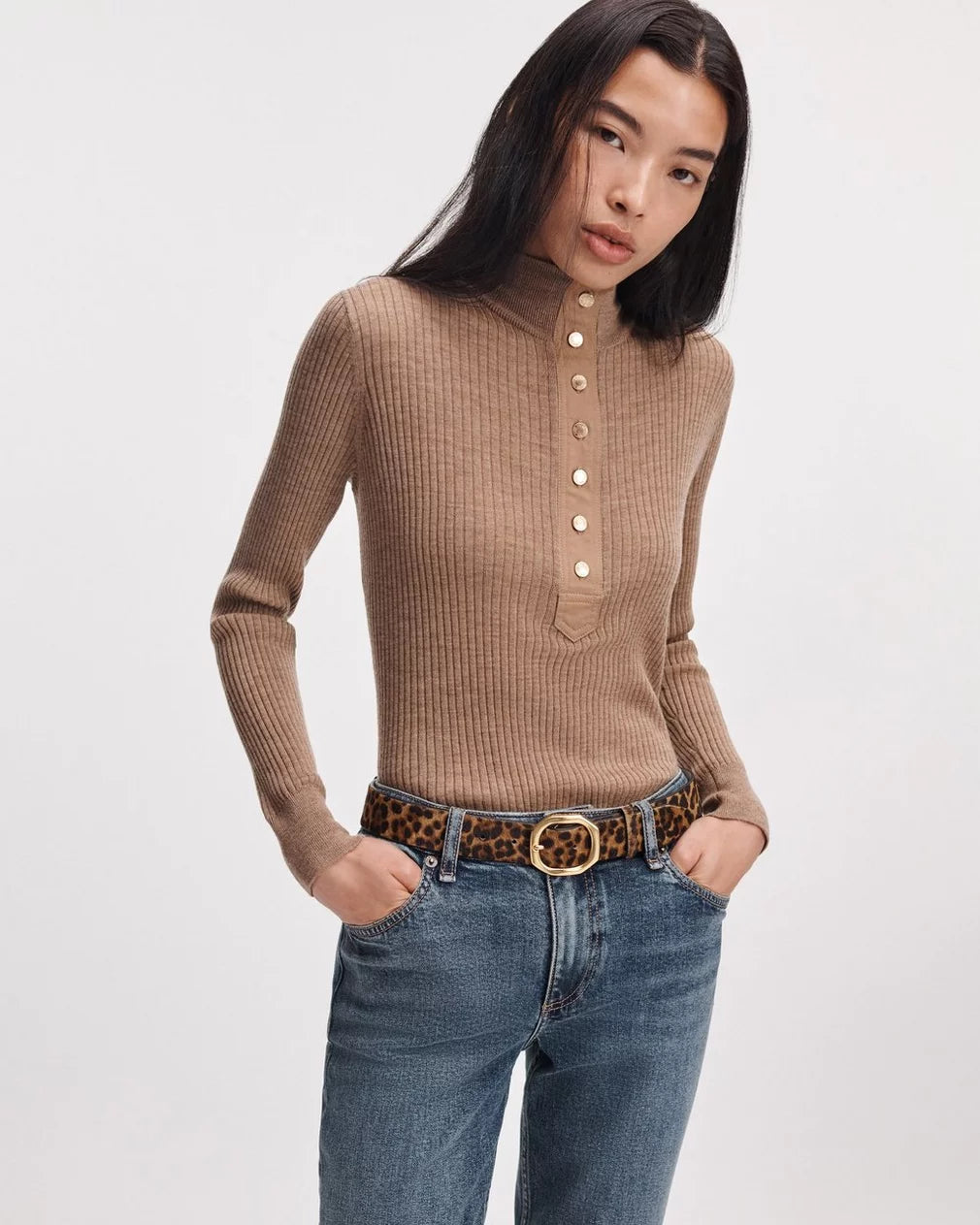 Audrey Calf Hair Belt