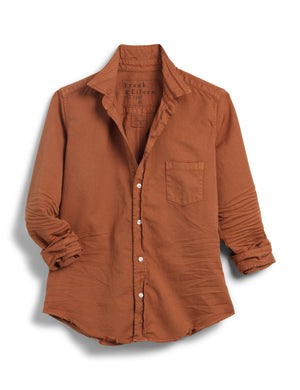 Tailored Button Up Shirt Toffee