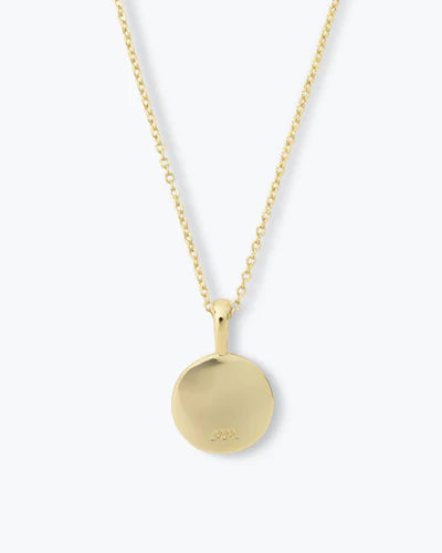 Baby Love Letters Medallion Necklace