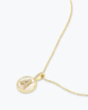 Load image into Gallery viewer, Baby Love Letters Medallion Necklace
