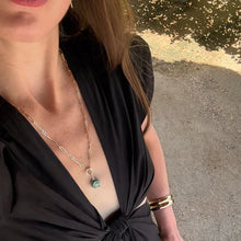 Load image into Gallery viewer, Finn Paperclip Charm Necklace
