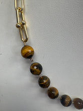 Load image into Gallery viewer, Charlene K Gold Stone Ball Chain
