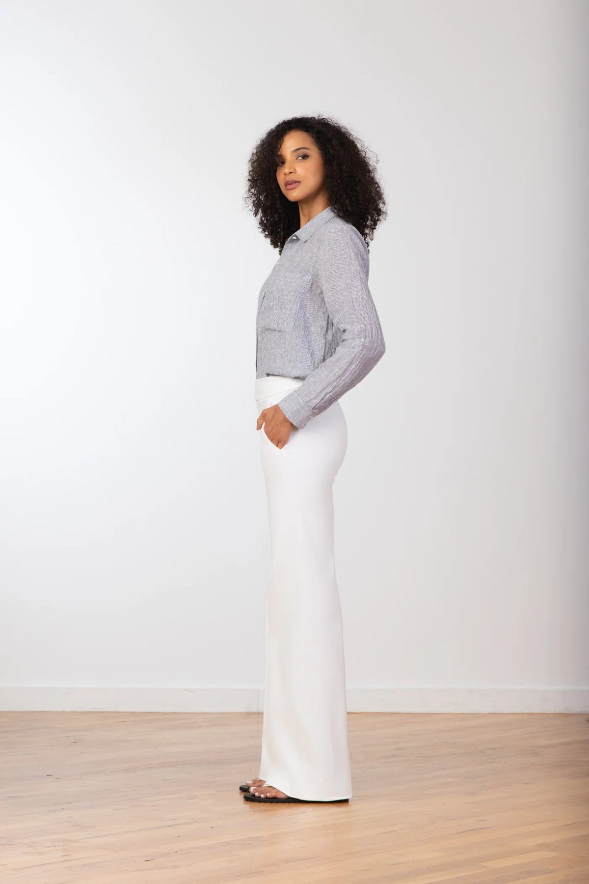 Carla White Denim