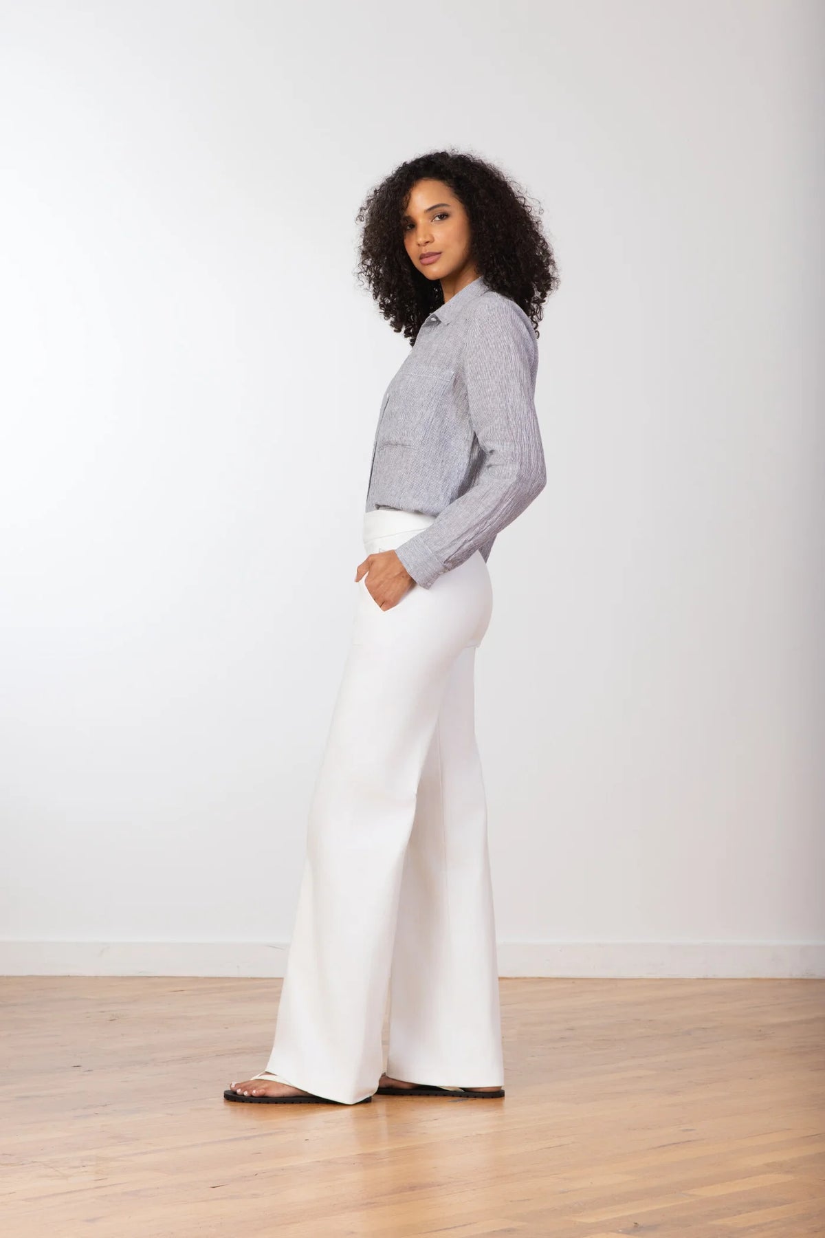 Carla White Denim