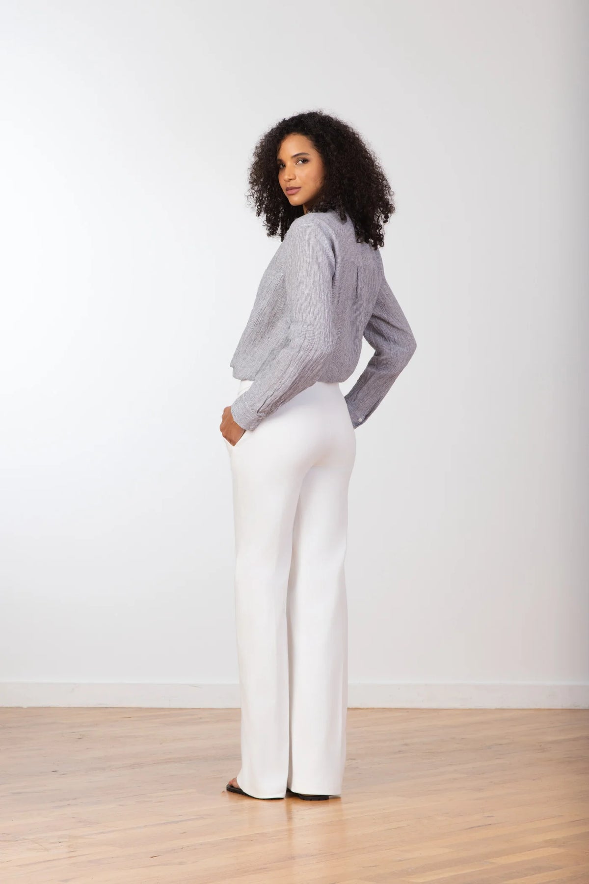 Carla White Denim