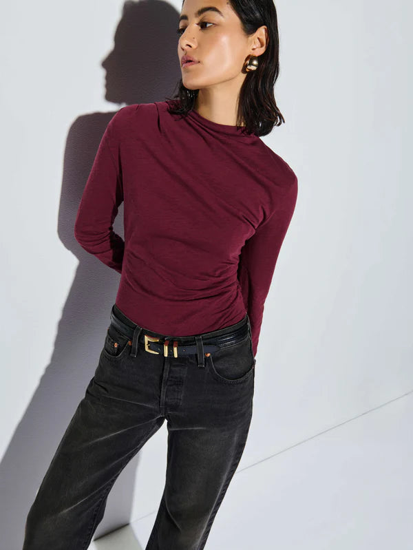Charlotte Asymmetrical Long Sleeve