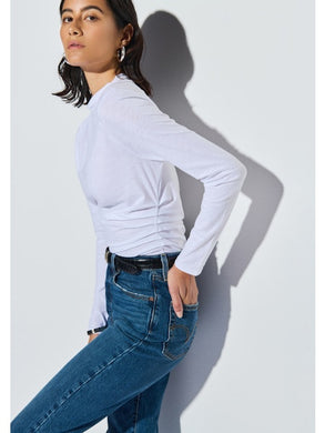 Charlotte Asymmetrical Long Sleeve