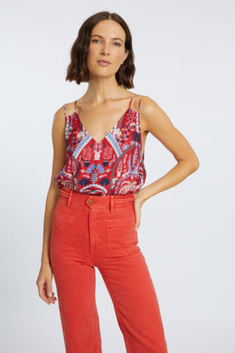 Cory Ruby Tropics Top