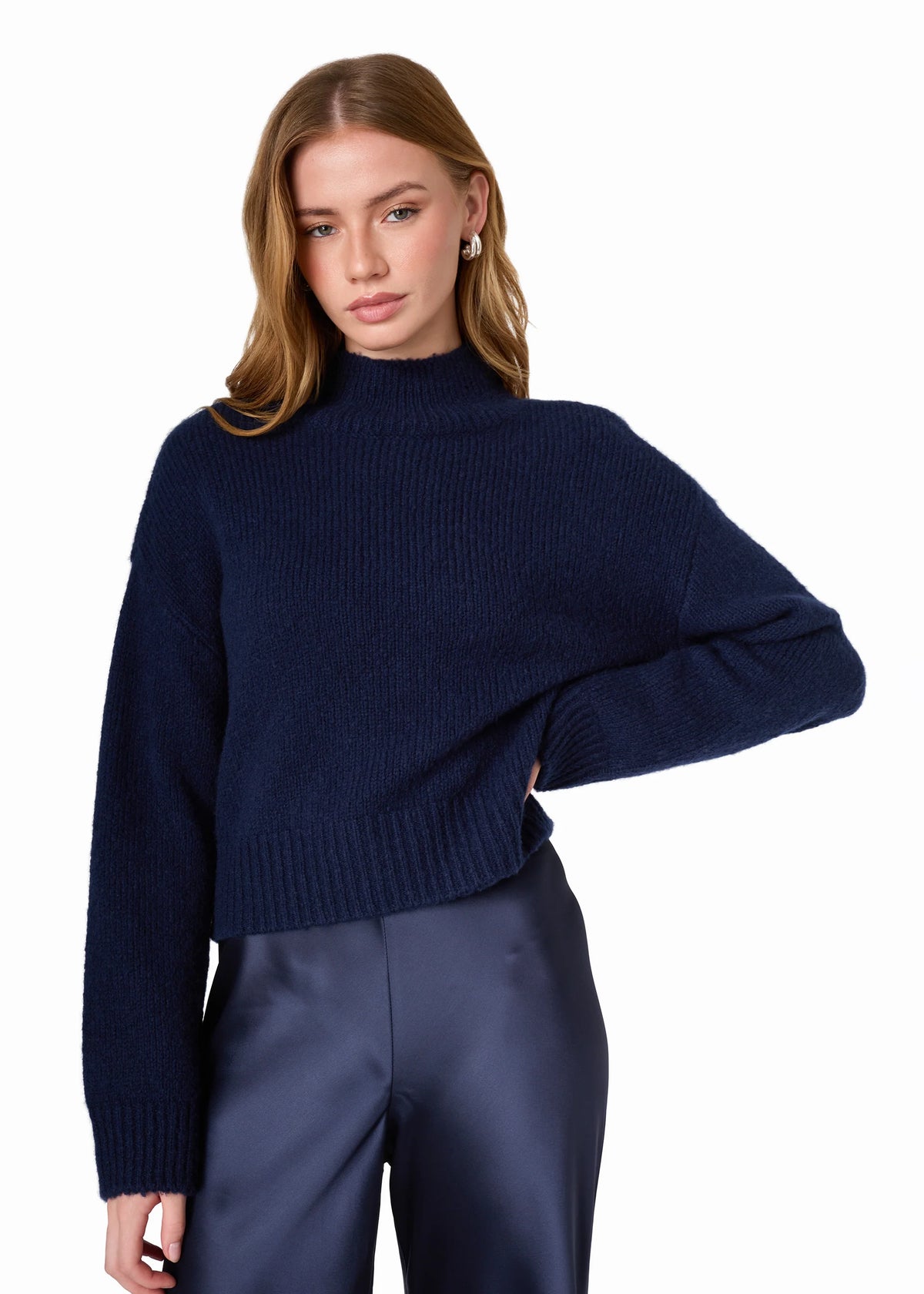 Catherine Cashmere Cropped Sweater