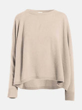 Load image into Gallery viewer, Cashmere Long Sleeve Boyfriend Crop
