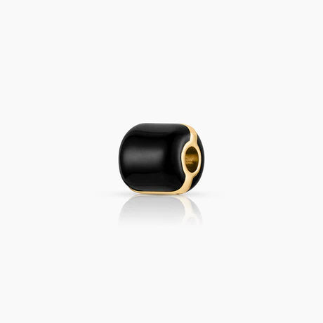 Celine Black Enamel Bead Charm