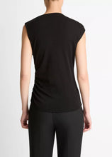 Load image into Gallery viewer, Cinched-Shoulder Wool-Blend Top
