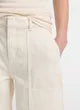 Load image into Gallery viewer, Mid Rise Utility Crop Wide Pant
