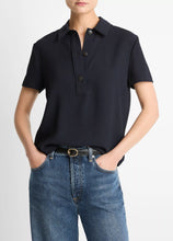 Load image into Gallery viewer, Crepe Polo Shirt
