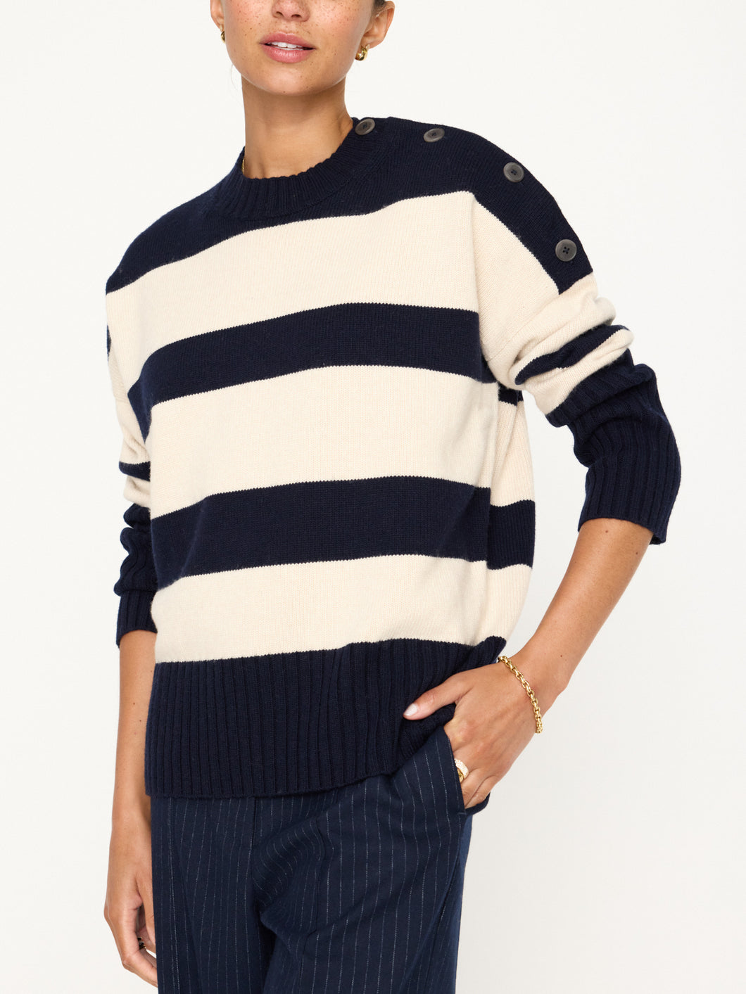 CY Stripe Sweater