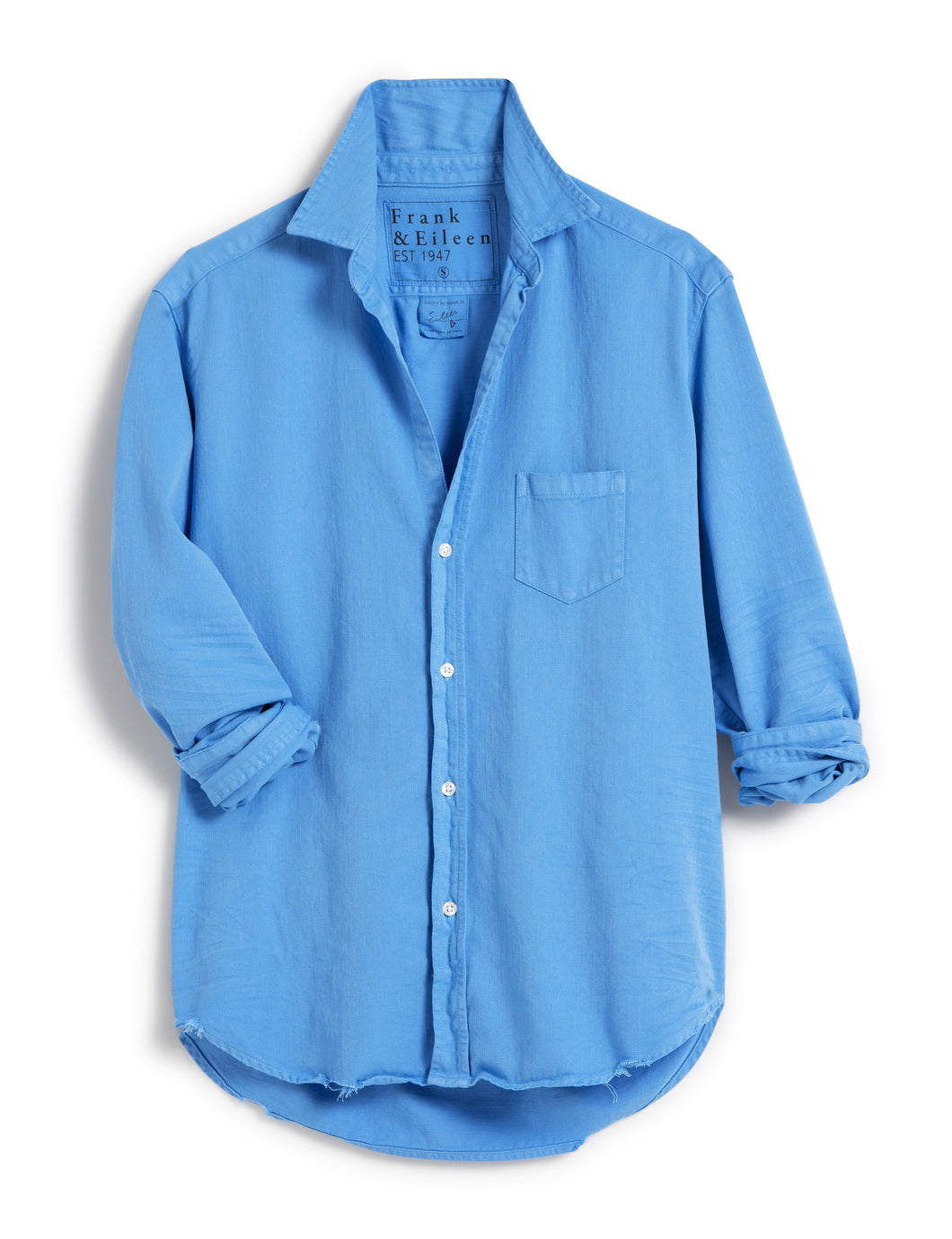 Eileen Relaxed Button-Up Tide