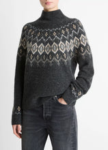 Load image into Gallery viewer, Fair Isle Donegal Turtleneck
