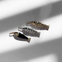 Load image into Gallery viewer, Goldie Pave Fish Charm
