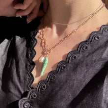 Load image into Gallery viewer, Finn Paperclip Charm Necklace
