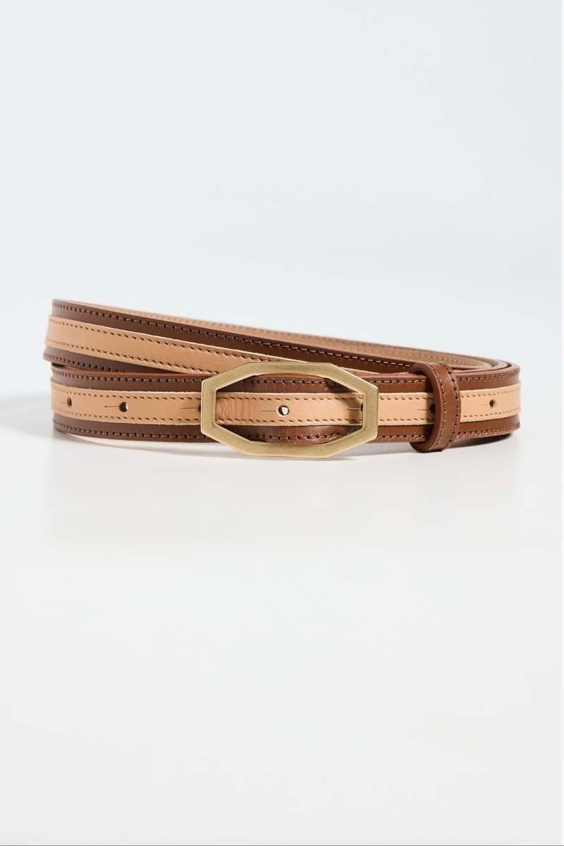 Angular Buckle Belt
