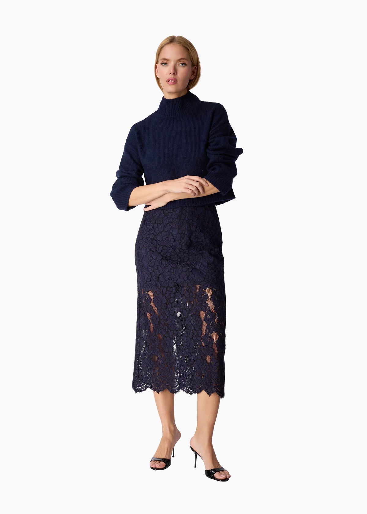 Catherine Cashmere Cropped Sweater