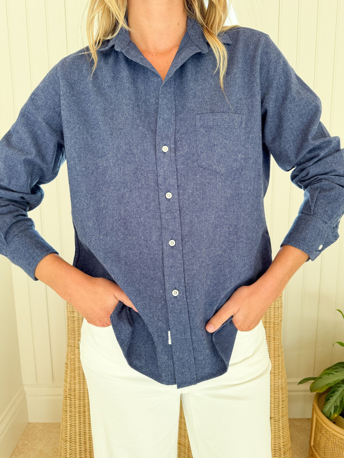 Eileen Relaxed Button-Up Shirt