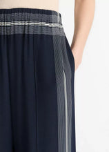 Load image into Gallery viewer, Mid Rise Placed Stripe Pull on Pant
