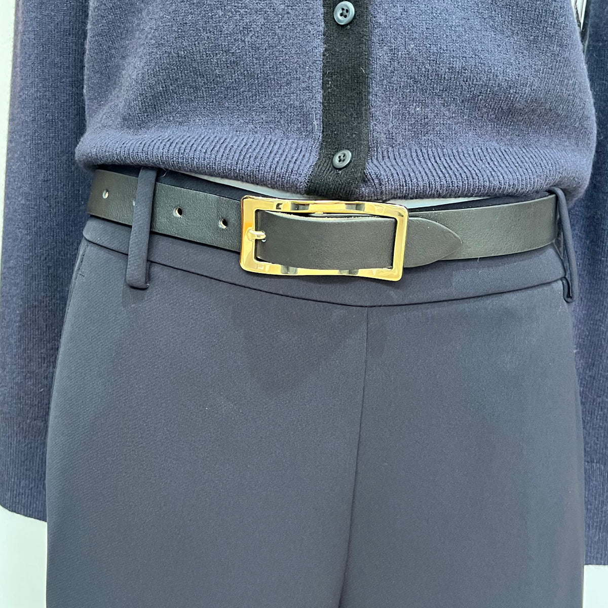 Square Gold Belt