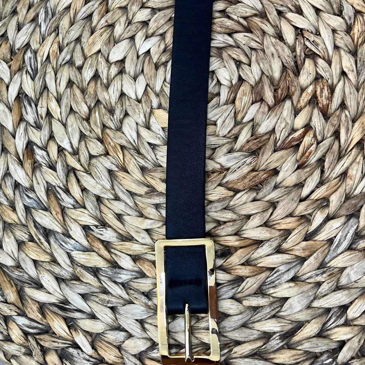 Square Gold Belt