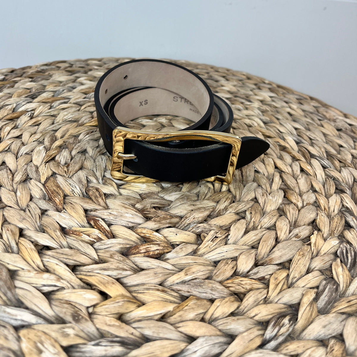 Square Gold Belt