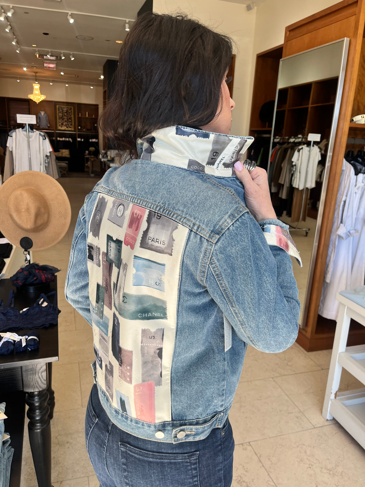 Custom Chanel Denim Jacket