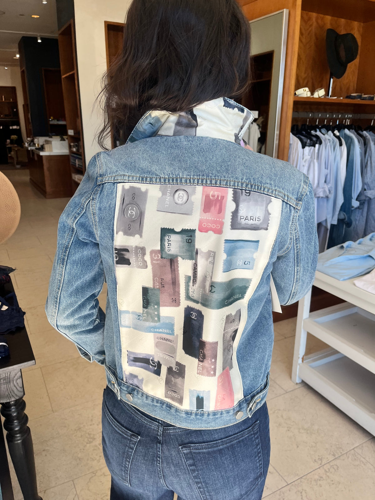 Custom Chanel Denim Jacket
