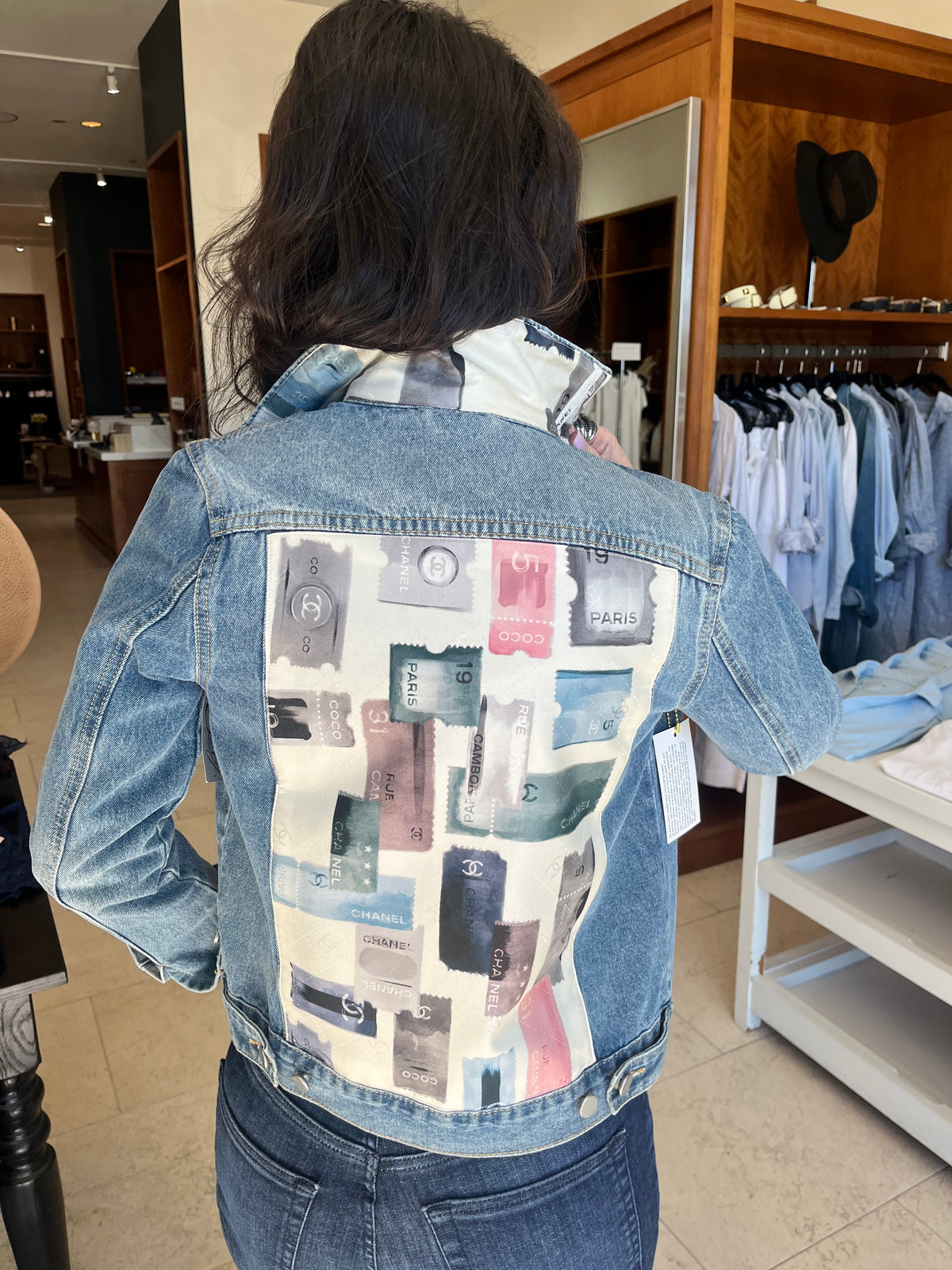 Custom Chanel Denim Jacket