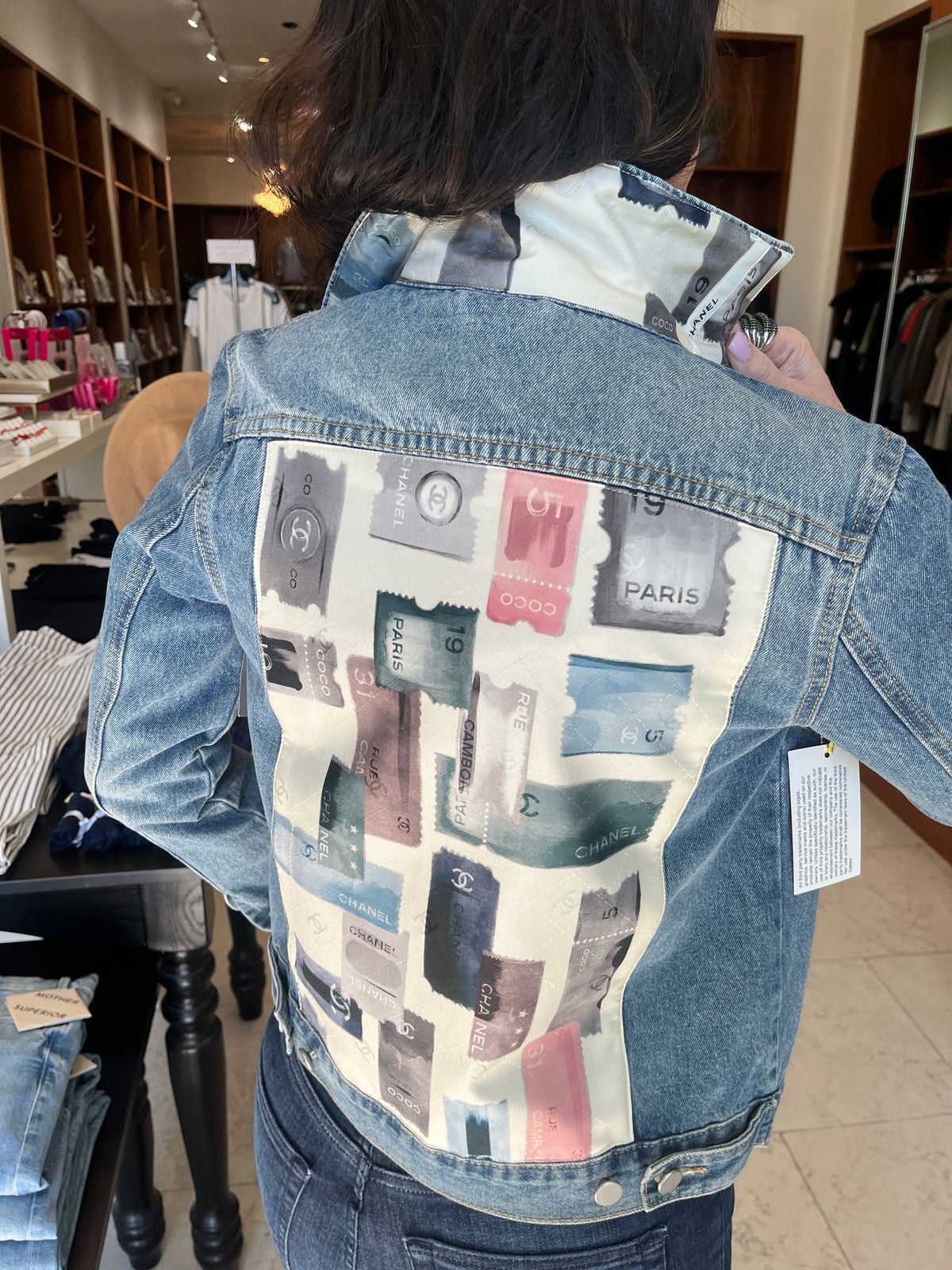 Custom Chanel Denim Jacket