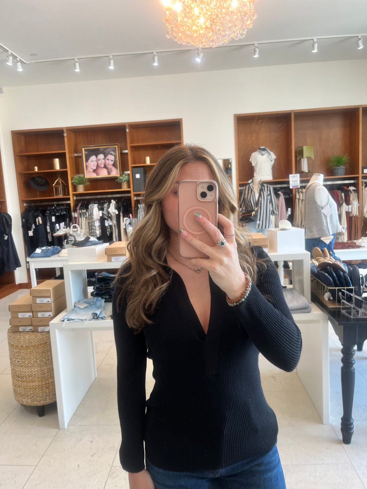 Irina Long Sleeve Polo
