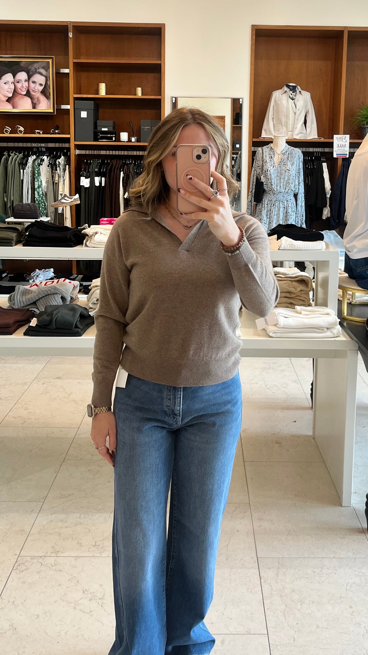 Deryn Cashmere Polo