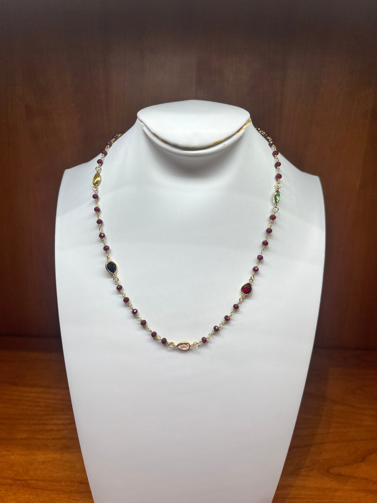 Ruby GG Necklace