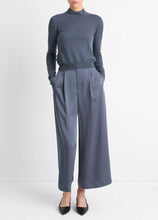 Load image into Gallery viewer, Italian Cotton Blend Double Layer Turtle Neck
