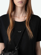 Load image into Gallery viewer, Marta Wings Strass Top
