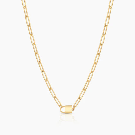 Jessa Lock Necklace