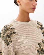 Load image into Gallery viewer, Julie Sequined Wool Sweater
