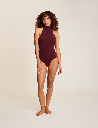 Ballet Turtleneck Halter Bodysuit