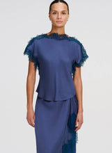 Load image into Gallery viewer, Luna Satin and Lace Top
