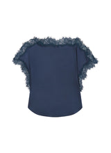 Load image into Gallery viewer, Luna Satin and Lace Top
