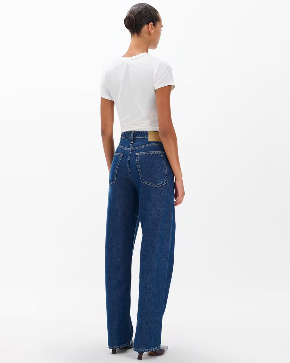 Featherweight Logan Wide-Leg Jeans