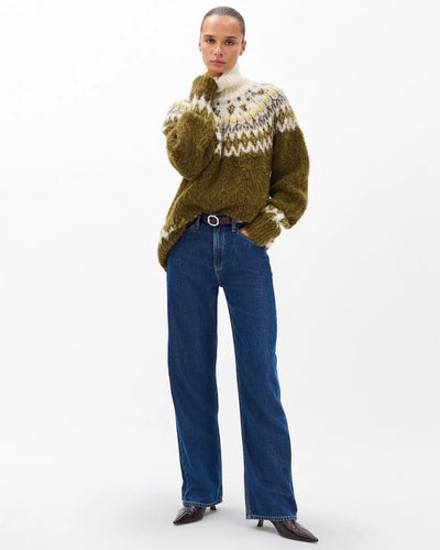 Featherweight Logan Wide-Leg Jeans