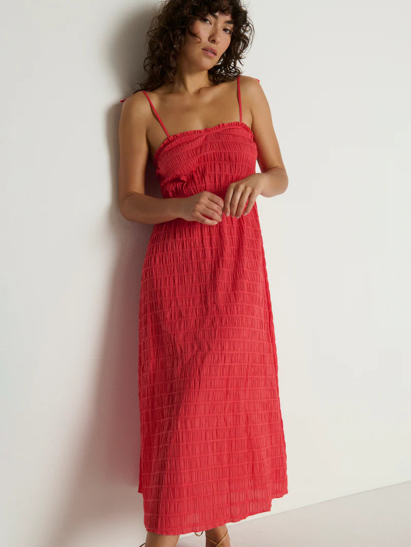 Madeline Tie Midi Dress