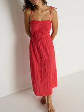Load image into Gallery viewer, Madeline Tie Midi Dress
