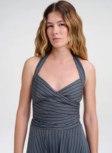 Load image into Gallery viewer, Magnolia Striped Cotton Midi Dress
